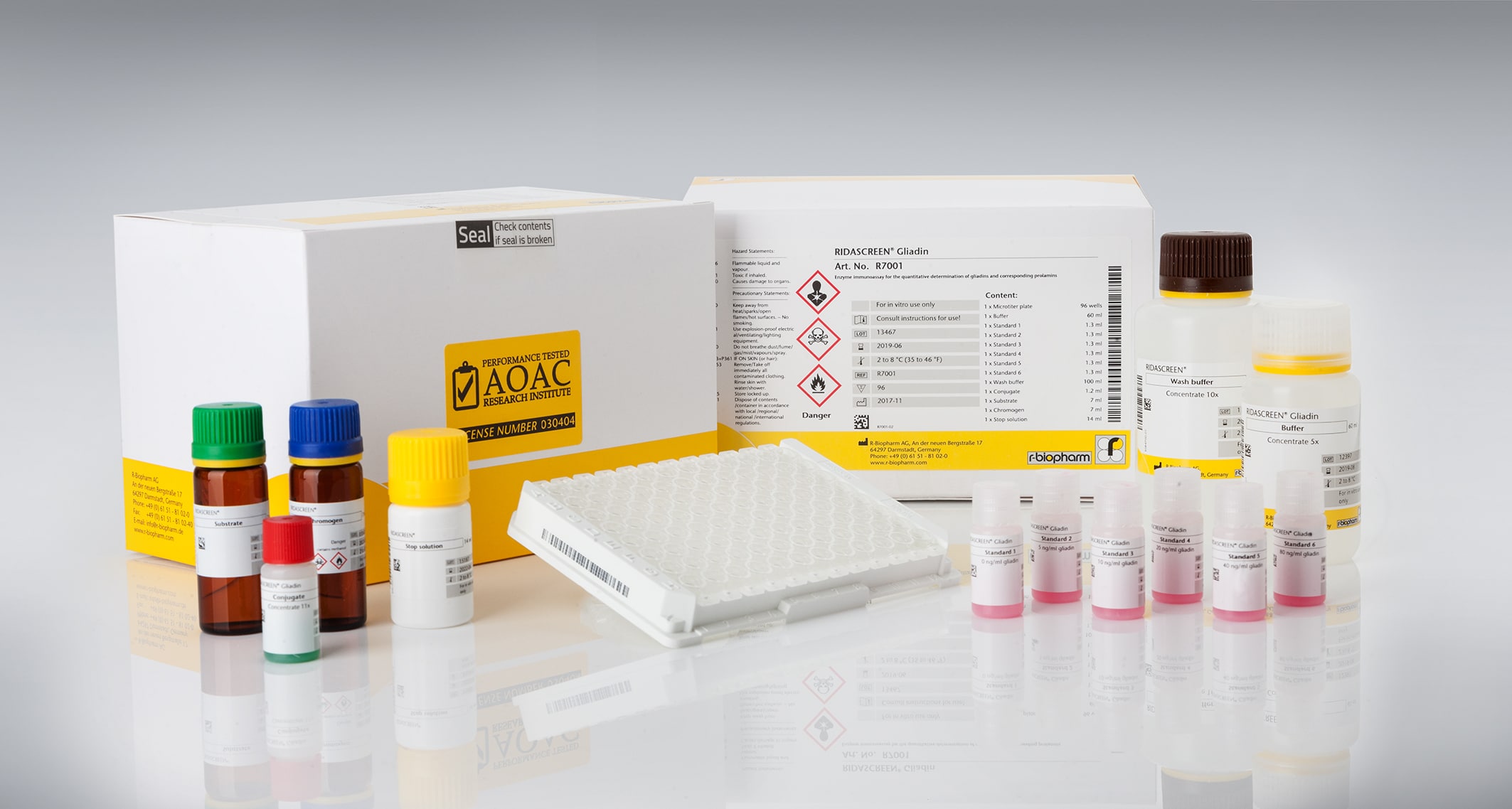 Gliadin Allergen Elisa Test Kit R7001